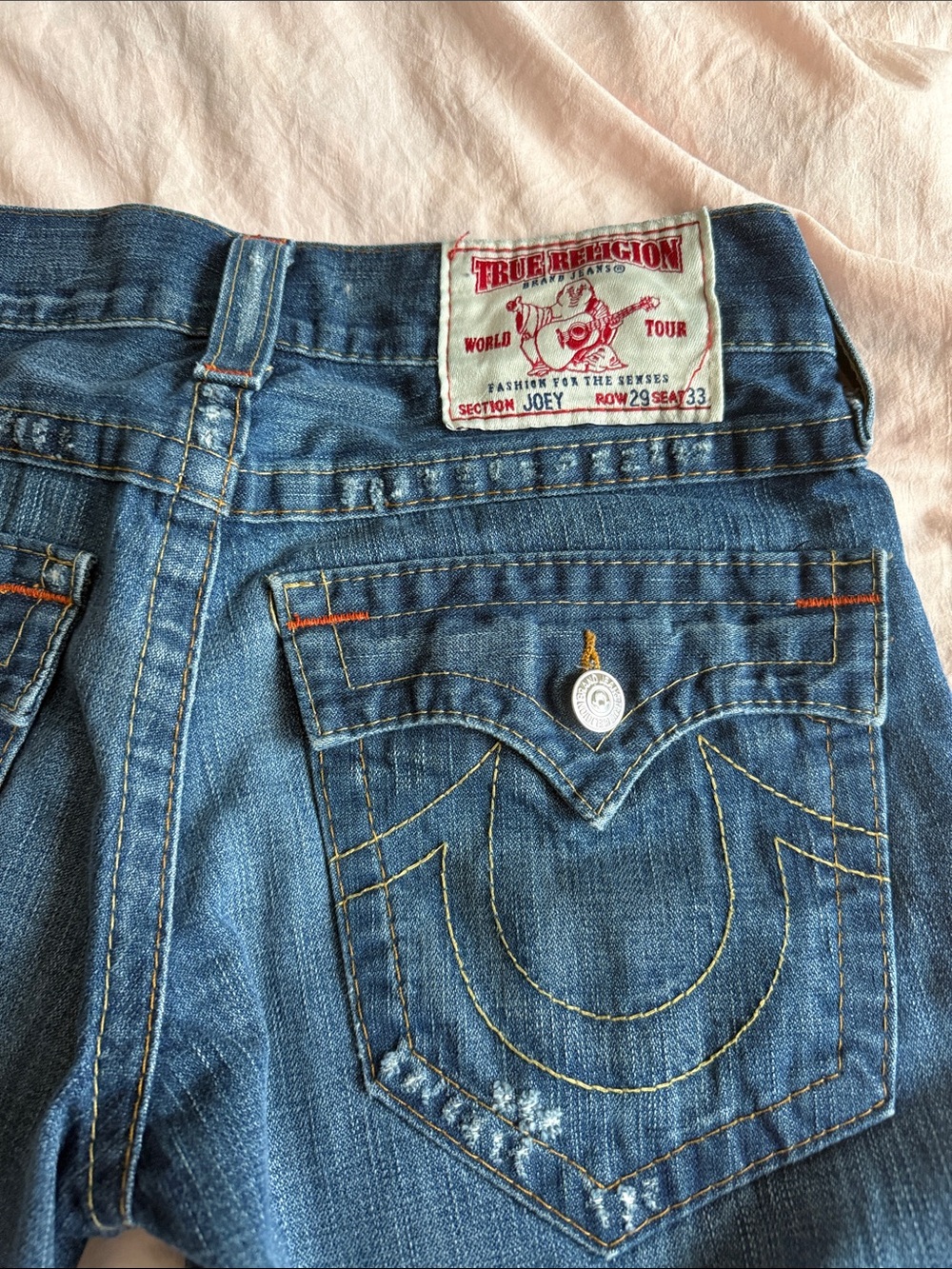 Y2K true religion joey 29X33 vintage jeans